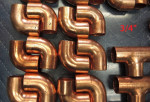 Copper Fittings 3/4" to 1-1/2", 2-1/2" and 3"