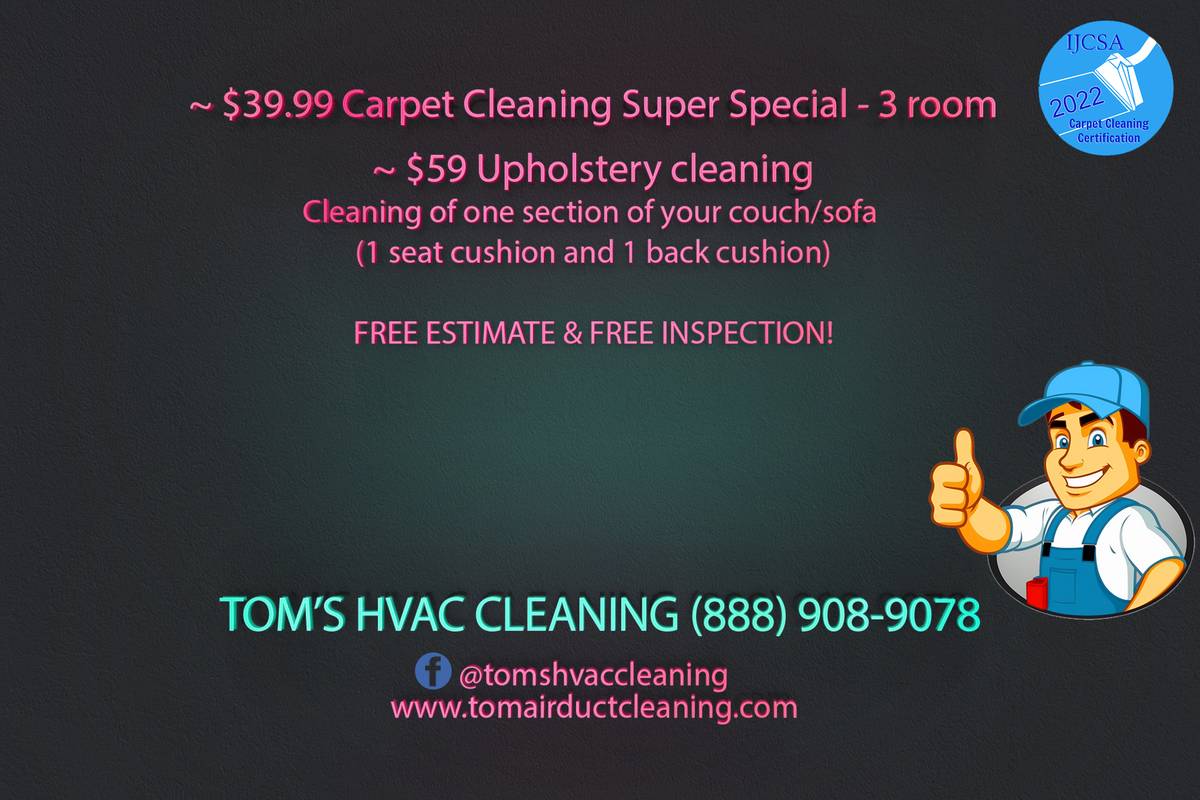 💥Duct Cleaning, A/C Tune Up, HVAC Cleaning