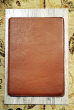 Woolnut Leather Sleeve for 15-inch MacBook Air or Similar Size Books