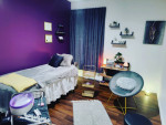 Female  licensed massage therapist