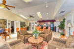 Cozy apartment lounge featuring modern furniture and a welcoming atmosphere at Park at Murano, Fort Myers, FL.