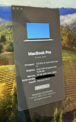 Macbook Pro 16-inch, 2019 i7 16GB RAM 2.6 GHz 6-Core Intel