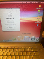 Apple 2006 MacBook Pro 15.4 A1211. ---Power PC G4
