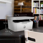 HP LaserJet Wireless All-in-One Printer with New Cartridge
