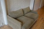 Crate and Barrel Fabric Sofa