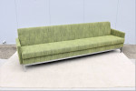 Mid-Century Modern Style Coalesse Millbrae Contract Green 4 Seat Sofa