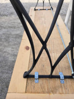 Wood/Metal sofa table Farmhouse-$0 Delivery