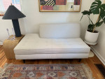 Room and Board 63” Reese Right Back Sofa/Chaise/Settee in Declan Ivory