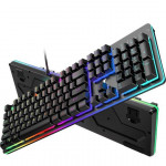 USB Wired Keyboard with Multimedia Keys