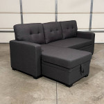 New Storage Couch / Sofa Bed Sectional with Chaise (Can Deliver)
