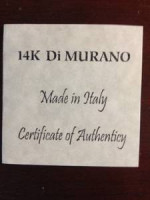 Di MURANO GLASS MULTISTRAND NECKLACE