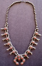 SQUASH BLOSSOM NECKLACE