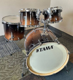 Beautiful 4 PC Tama Superstar Classic Maple Drum Shell Pack