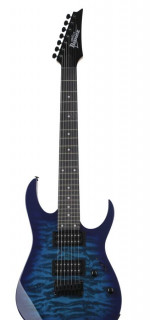 Ibanez 7 String - Transparent Blue Burst