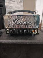 Bugera T5 Infinium Guitar Tube Amp Head+Crate GE-406R Guitar Cabinet