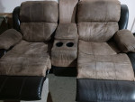 Possible FREE Delivery - Reclining Couch/Sofa and Loveseat