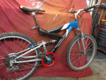 26"full suspension mtn bike