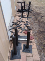 commercial / restaurant table or tool bases. table height