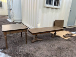 2 Vintage Matching Formica End Tables and Coffee Table
