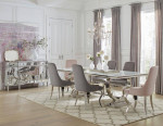 7pc formal dining room table set