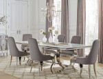7pc formal dining room table set