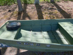 Jon Boat, Trailer, Trolling Motor, Battery Package