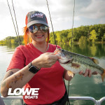 Lowe "2023" FISHING MACHINE 1675 WT Deep V with Mercury