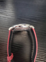 🔥 NEW Versace V-Circle Men’s Gent Watch, Ve5a-802747 Red and Silver