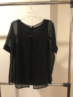 Beautiful Black and Olive Green Worthington Shirts