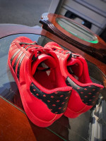 CUSTOM Blud Red Adidas OG Superstars