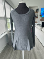 Grey Long Sleeve Calia Athletic Top