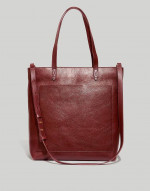 BRAND NEW $204 MADEWELL LEATHER Zip Transport tote bag crossbody