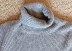 Cashmere Tutleneck Ribbed Sweater Made in Scotland for Mr Guy