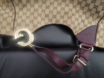 •●•CHARLOTTE GG Canvas HoBo Bag-(PRE-OWNED)