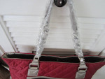 New QUILTED  TOTES w/ CHAIN HANDLES