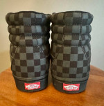 Custom Vans classic slip on skateboard bmx sneakers sz 10