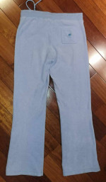 LILLY PULITZER Lt Blue Terry Cotton Spandex Track Suit Lounge Set – Sm