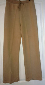 TOMMY BAHAMA Women’s Tan Elastic Tie Waist Sweatpants- Sz XS