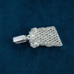 Moissanite Jesus Piece 14K Gold