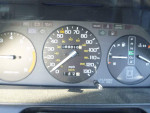 Odometer showing 89,818 miles in a 1986 Honda Accord 3dr LXI dashboard.