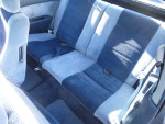Interior rear seating of a 1986 Honda Accord LXI, clean and well-maintained with good upholstery.