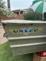 Vintage Volco &t€ Aluminum fishing Boat W Accessories