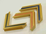 Colorful Stylish Picture Wood Frames. Width 1.2" x Height 1.2".