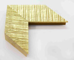 Solid Wood Picture Frame Gold and Silver. Width 3.5" x Height 1.6".