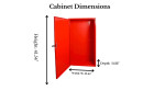 Evacuation Stair Chair Metal Wall Storage Cabinet