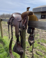 16” Oliver Will James Saddle – Excellent Condition – Built to Ride