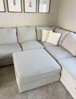 Sectional Couch with Chaise and Storage Ottoman - Ashley Furniture