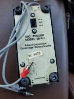 HighBall Microphones (also Advent Microphone Pre-Amplifer)
