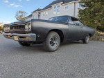 1968 Plymouth GTX 440 car with a unique RatRod paint job, showcasing a classic muscle car design.