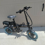 NEW 14" Folding Electric Bike Motor City E Bicycle Adults Commuter